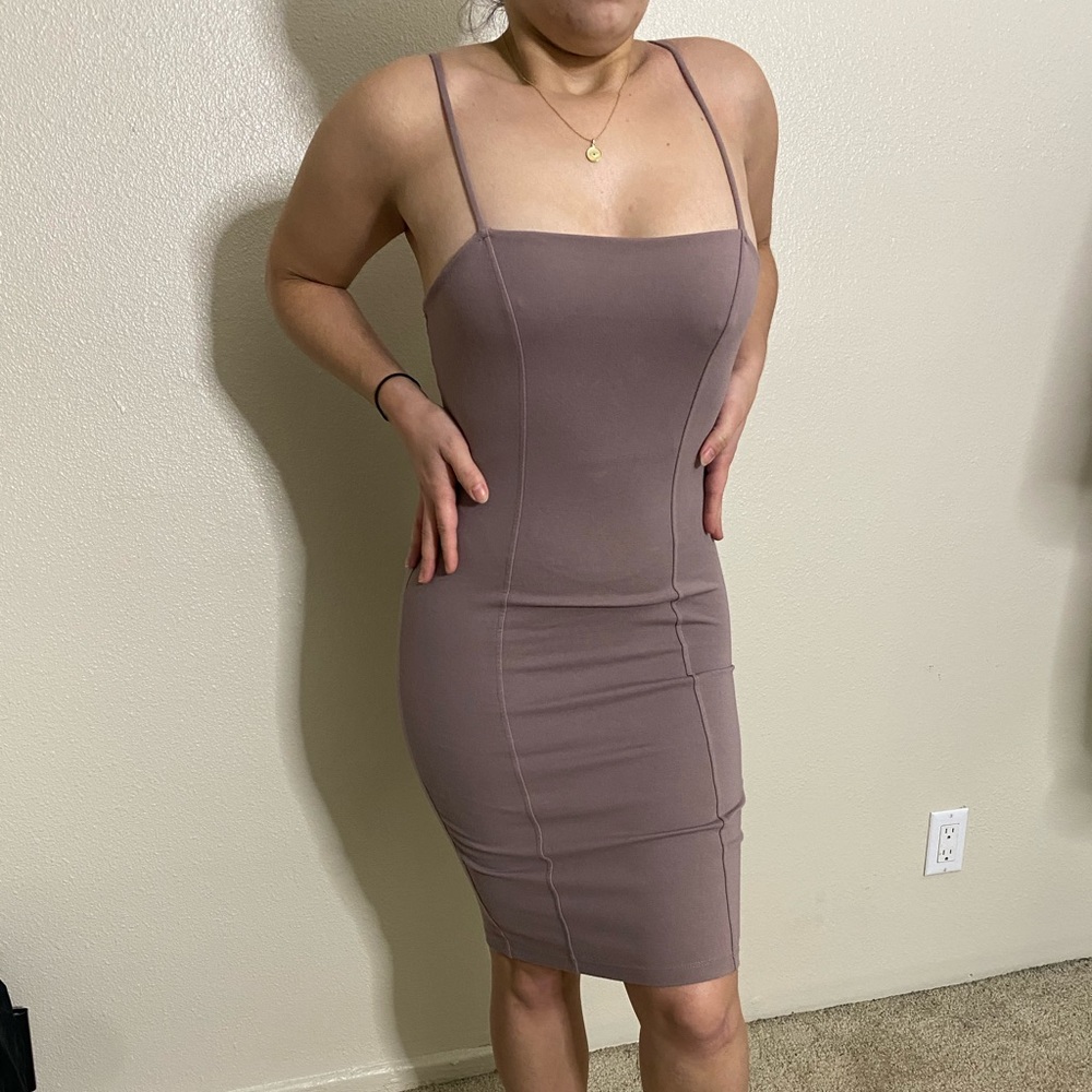 Bodycon Nude Dress